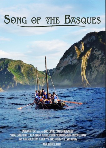 The poster for the film "Song of the Basques."