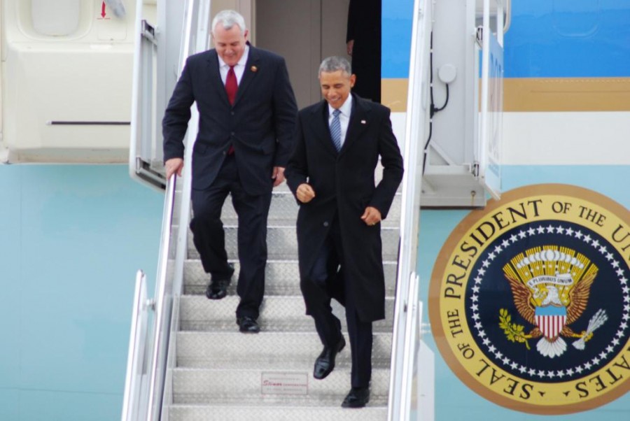 President+Obama+and+Boise+Mayor+Dave+Bieter